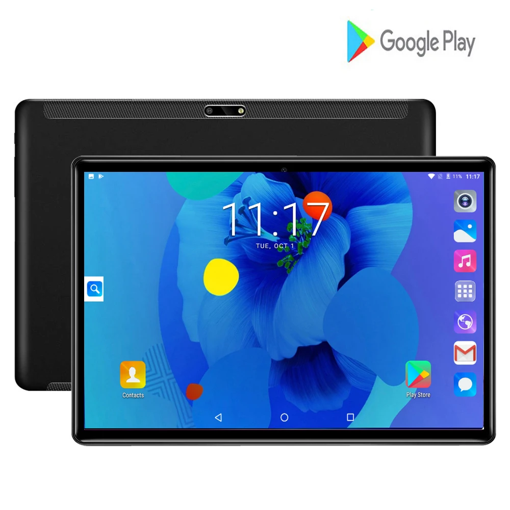 10 дюймовый планшет на Android 9 0 2 Гб ОЗУ 32 ПЗУ 3G Wi Fi дюйм Bluetooth GPS телефонные звонки 1