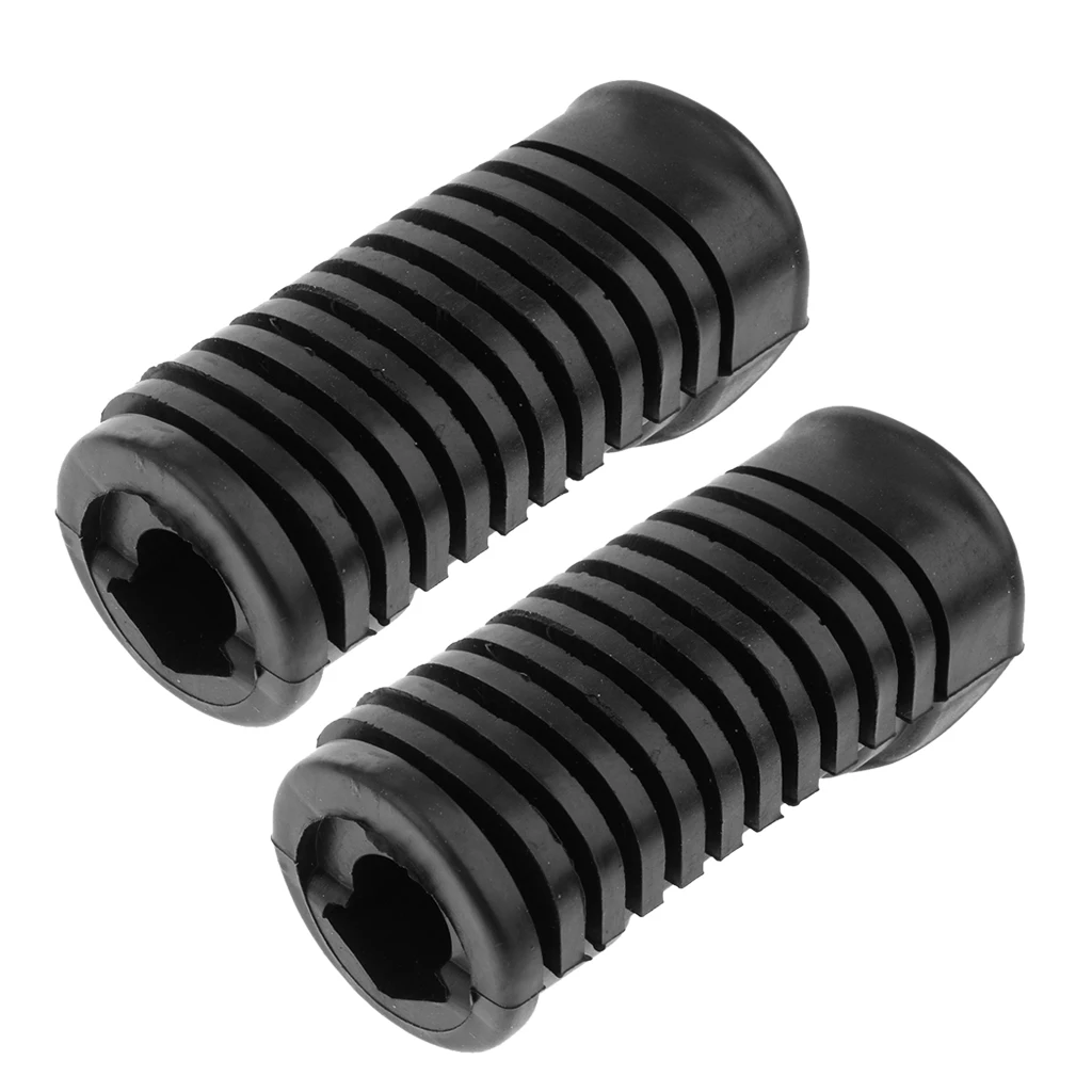 Rubber Nonslip Footrest Pedal Foot Peg Cover Shell for Honda CG125