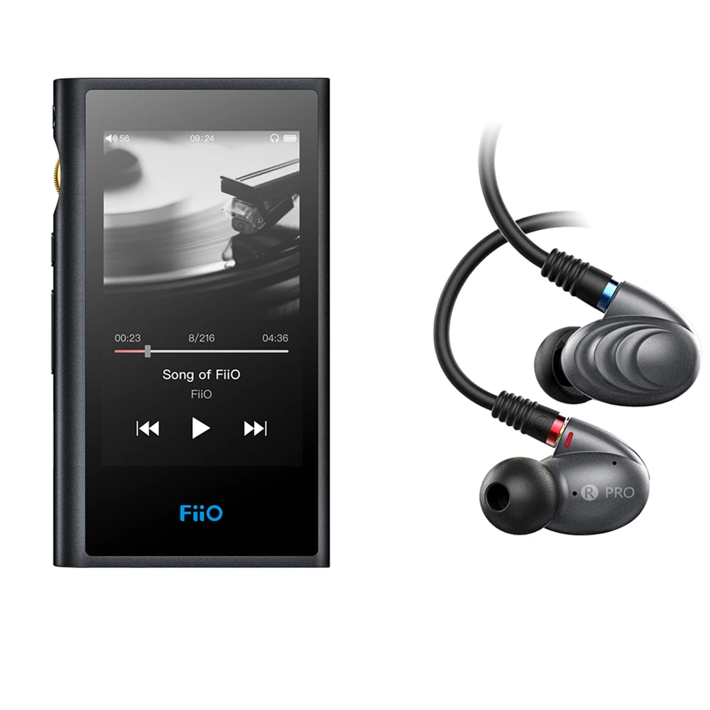 

Bundle Sale of M9+F9PRO Portable Hi-ResMusic Player M9 With Knowles Triple Driver Hybrid Eeadphone F9pro