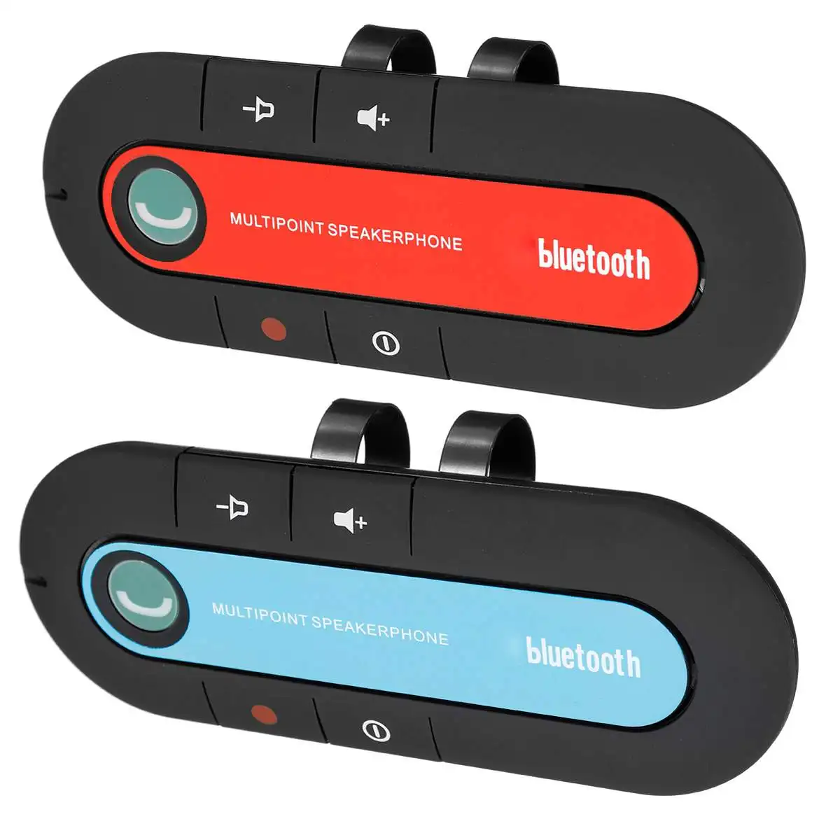 

Car Hands-free bluetooth Receiver bluetooth Car Mobile Vehicle Speakerphone Wireless Music Receiver Portable clip-on sun visor