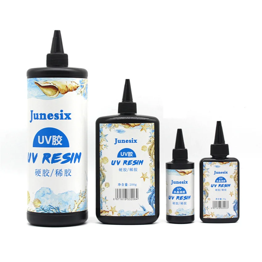 Hard UV Resin Glue Crystal Clear Ultraviolet Curing Epoxy Resin UV