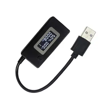 

NEW LCD Screen Mini Creative Phone USB Tester Portable Doctor Voltage Current Meter Mobile Power Charger Detector