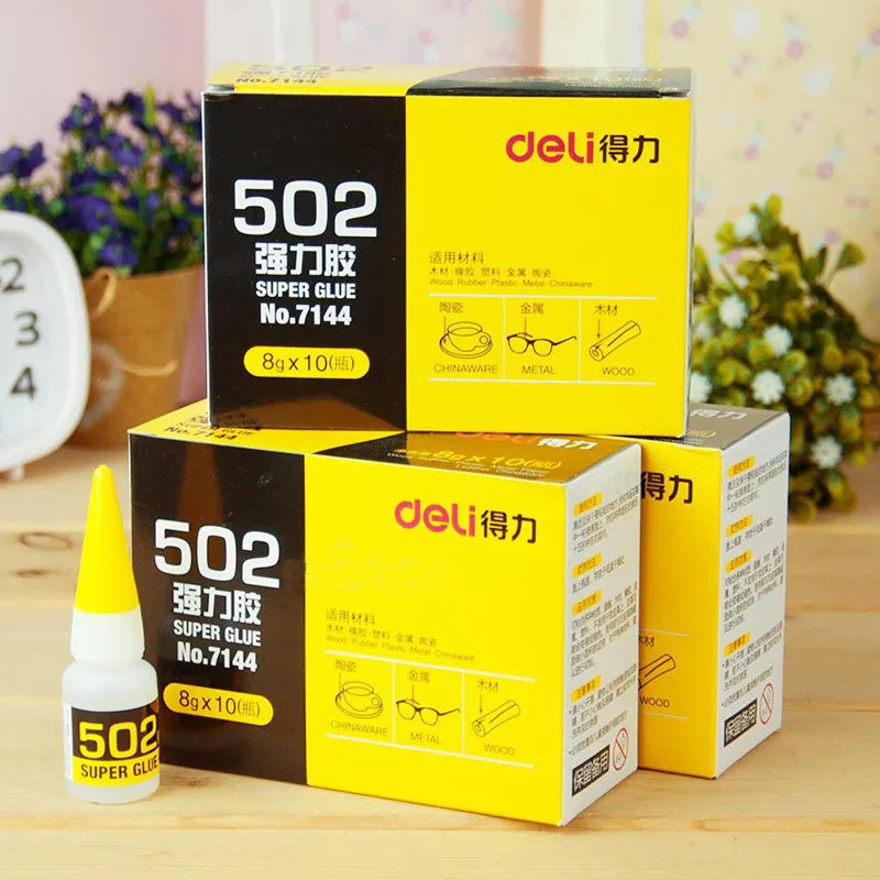

30Pcs Cyanoacrylate Liquid Strong Super 502 Glue Fabric lcd Rubber Wood Plastic Epoxy Resin School Instant Adhesive Sealant Tool