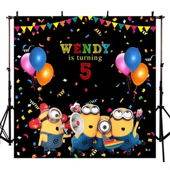 

Photo Background Xiaohuang Party Background Birthday Decoration Background Projects in Photo Studio
