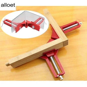 

Multifunction 4inch 90 degree Right Angle Clip Picture Frame Corner Clamp Mitre Clamps Woodworking Hand Tool Corner Holder New