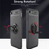 KEYSION Shockproof Case for iPhone SE 2022 New Silicone Ring Stand Phone Cover For iPhone 11 Pro Max XR XS Max X 8 7 6s Plus 5 ► Photo 3/6