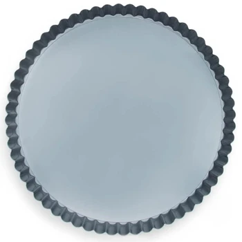 

Removable Bottom Non-Stick Tart and Quiche Pan, Diameter,Loose Bottom Quiche Pan