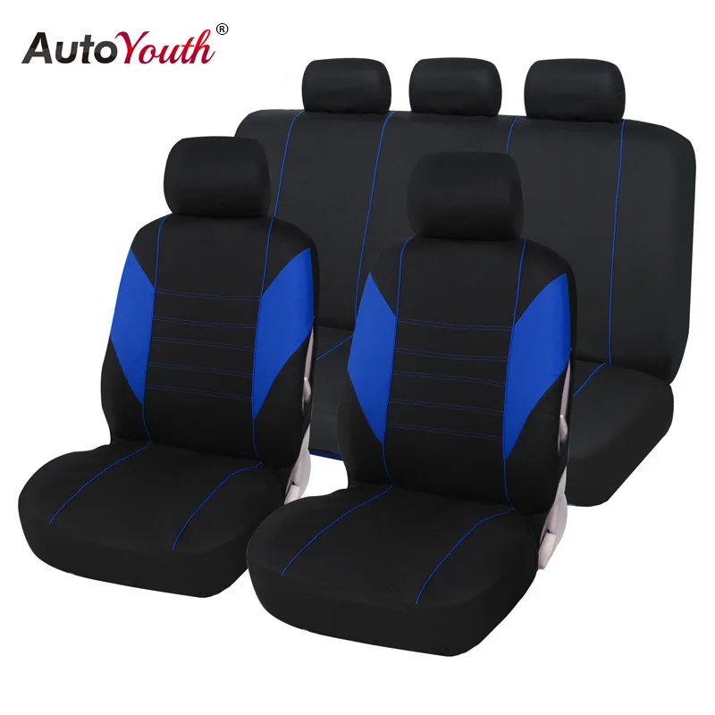 AUTOYOUTH универсальный чехол для автомобильных сидений с цветной линией защита