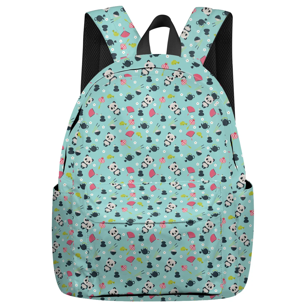 

WHEREISART Cartoon Animal Panda Backpacks Elementary School Students Tactical Backpacks Scratch Resistant Scratch-Resistant