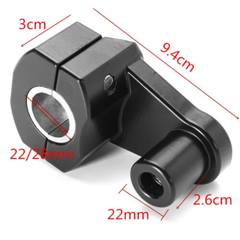 

Universal Pair 7/822mm Motorcycle HandleBar Handle Fat Bar Mount Clamps Riser