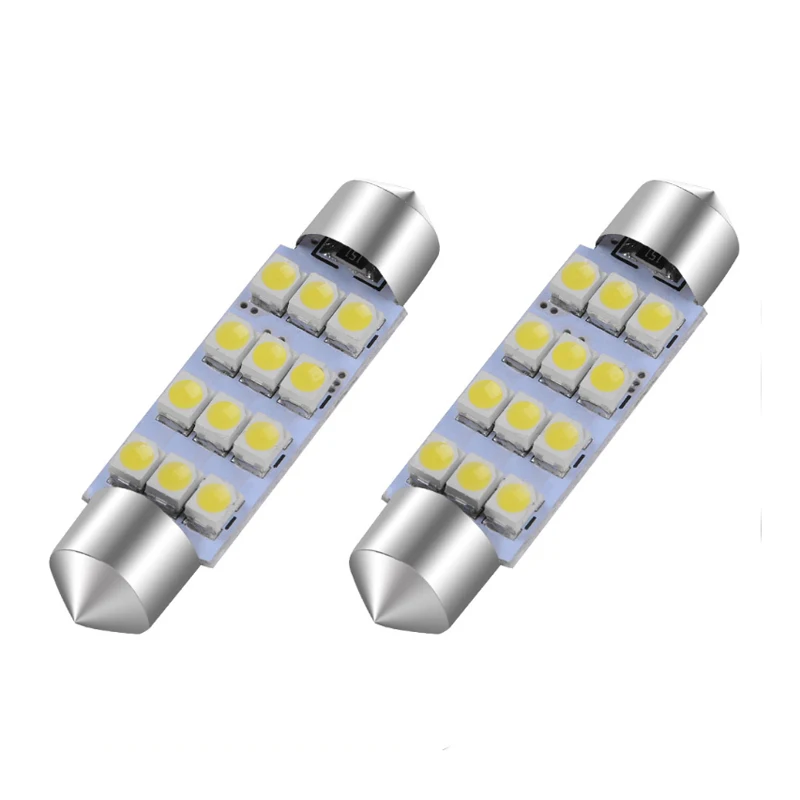 41MM Car Dome Light White Interior Reading Bulb Rear Trunk Luggage Backup Lamp Van SUV Jeep Taxi Accessories | Автомобили и