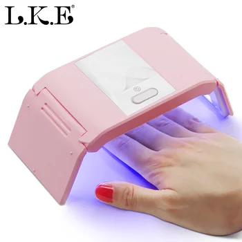 

24W UV LED Nail Lamp USB Cable Nail Dryer 12 LED Beads Portable Foldable Nail Art Tools Drying Gel Nail Polishes For Carrying