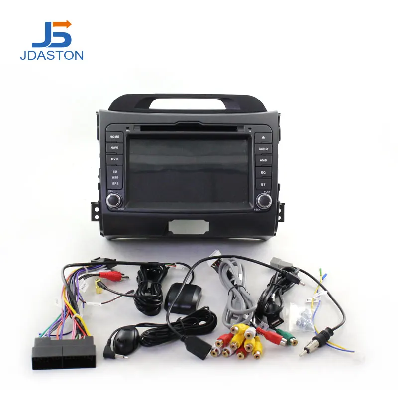 Автомобильный DVD плеер JDASTON Android 10 0 для KIA Sportage 3 2010 2012 2013 2014 2015 мультимедиа GPS