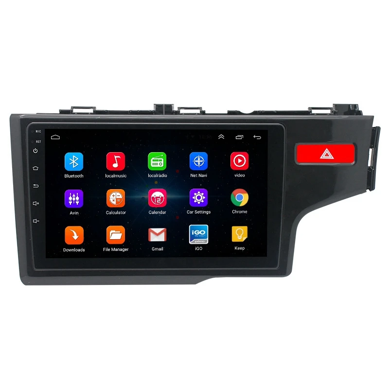 1 + 16G Android 8 автомобильный Радио мультимедийный плеер для Honda Fit Right Rudder 2014 2019