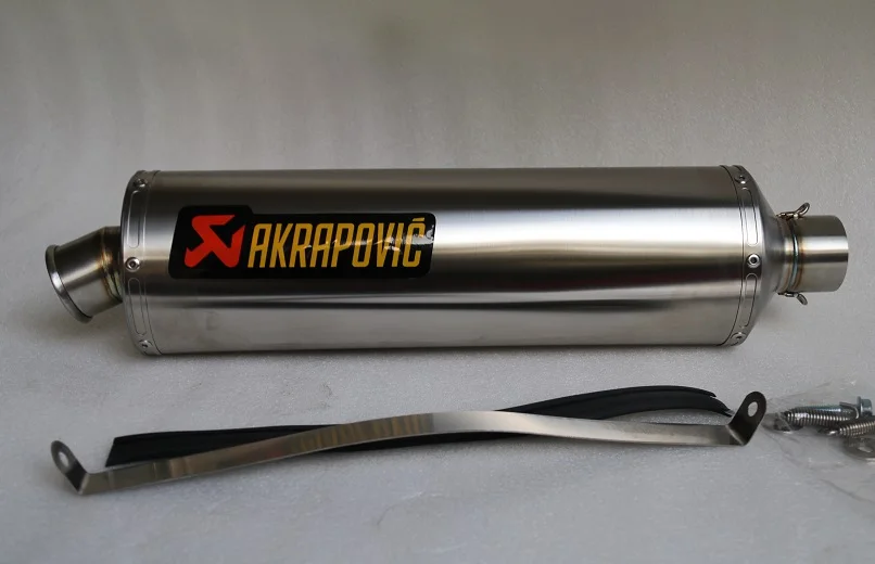 

Universal Length 500mm Inlet 51mm 61mm 63mm 65mm Customized Yoshimura Motorcycle Exhaust Pipe Muffler Akrapovic Mufflers