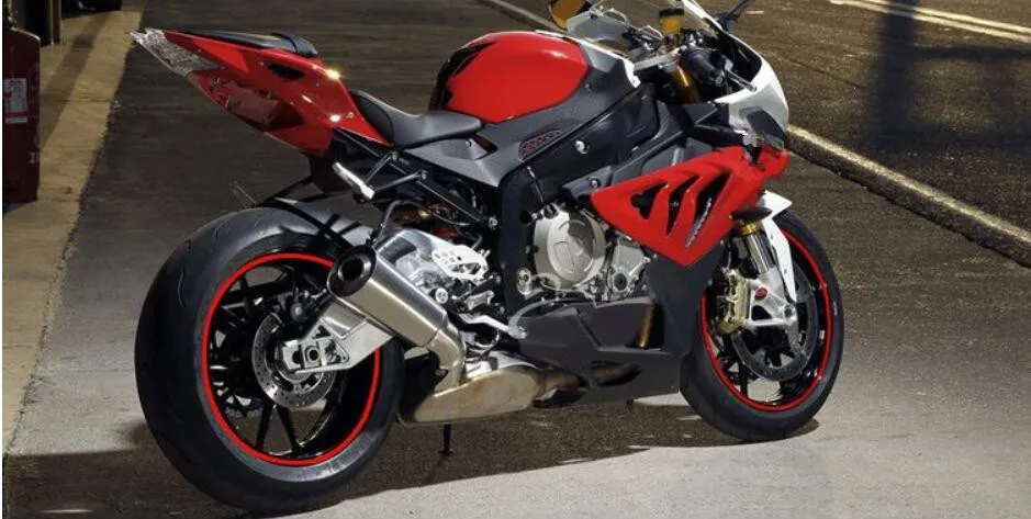 Мотоцикл обода Светоотражающая наклейка с велосипедом на стену 17'/18' колесо для Ducati 1098 S триколор 1198 S R 749 S R 848 EVO