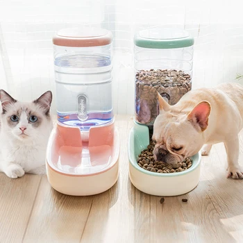 

3.8L Automatic Water Feeder For Cat & Dog Dispenser Portable Dog Cat Food Water Drinking Bowl for Dog Cat Pet Supplies Bowl