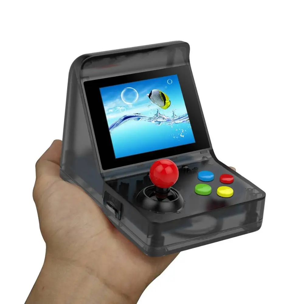 実際にゲームが遊べてしまう！手のひらサイズのアーケード筐体型