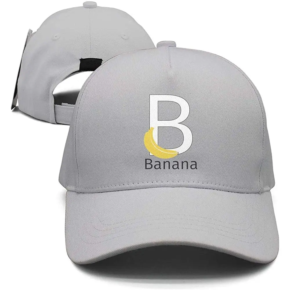 Унисекс желтый банан письма искусство Дальнобойщик шляпа регулируемые солнцезащитные шляпы кепки