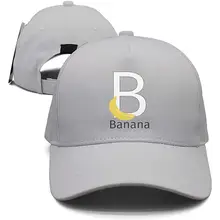 Унисекс желтый банан письма искусство Дальнобойщик шляпа регулируемые солнцезащитные шляпы кепки