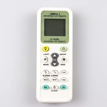 

CLAITE Air Conditioner Remote Control Universal AC LCD One-button Setting With the lighting