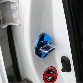 

Stainless steel Car Accessories door lock buckle protector cover trim sticker for Honda CIVIC 2016 2017 2018 2019 car styling