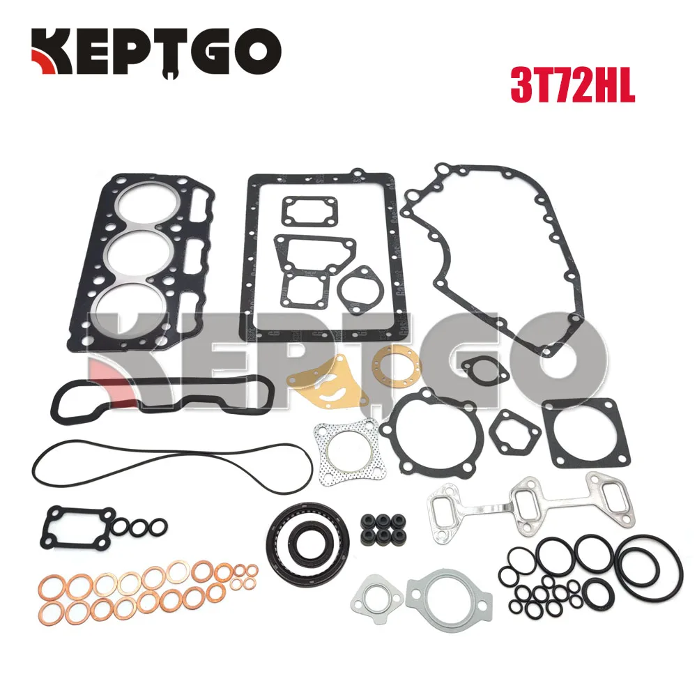 

New 3T72HL 3T72SB 3T72SA-B 3T72HA 3T72 Full Gasket Set For Yanmar Engine