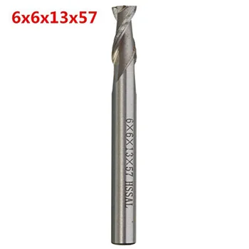 

1Pcs 6mm 4 Flutes HSS End Mill CNC Cutter Milling Aluminium Wood Metal Drill Bit Hole Saw SA832 P0.11