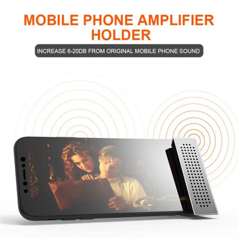 

Portable Desktop Amplifier Phone Holder Stand Audio Amplifier Universal Lazy Mobile Phone holder For iphone Huawei Samsung