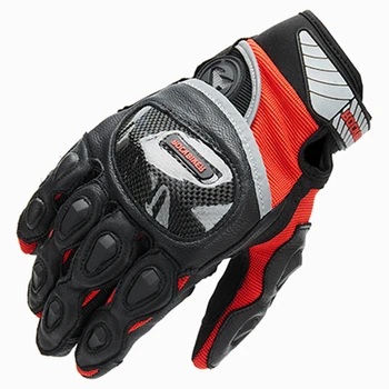 

Motorcycle Gloves Full Finger Gloves Touch Screen Motocross Racing Guantes Moto Motorbike Sheepskin Leather Riding Men Gloves