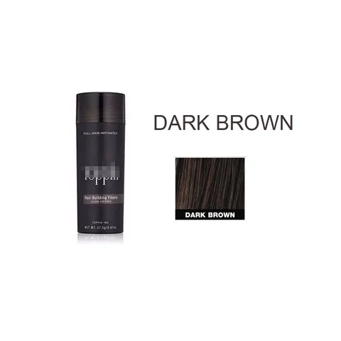 Natural Keratin Hair Building Fibers Hair 9 Color Instantly Hair Styling Fiber Coloring Powder Spray Powder Hair Treatment