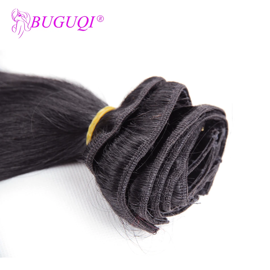 BUGUQI Hair Clip In Human Hair Extensions Peruvian Natural Color Remy 16- 26 Inch 100g Machine Made Clip Human Hair Extensions BUGUQI Hair Clip In Human Hair Extensions Peruvian Natural Color Remy 16- 26 Inch 100g Machine Made Clip Human Hair Extensions