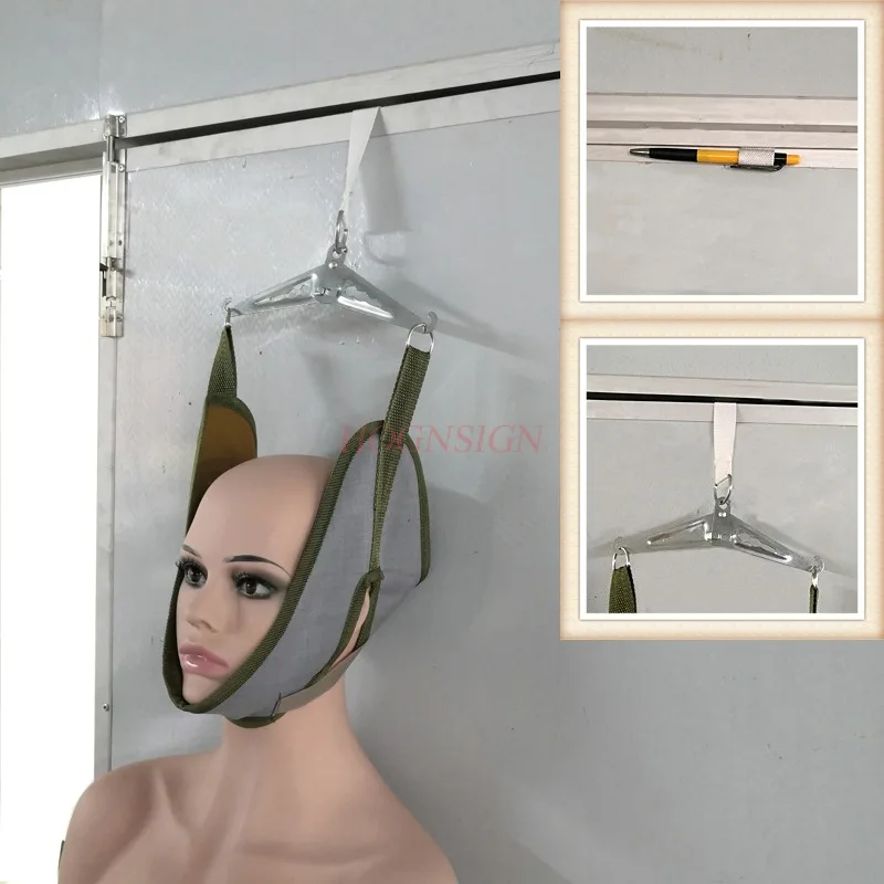 Neck Massager Cervical Traction Device Kit Neck Back Stretcher Adjustment Chiropractic Back Head Massager relaxation neck traction device