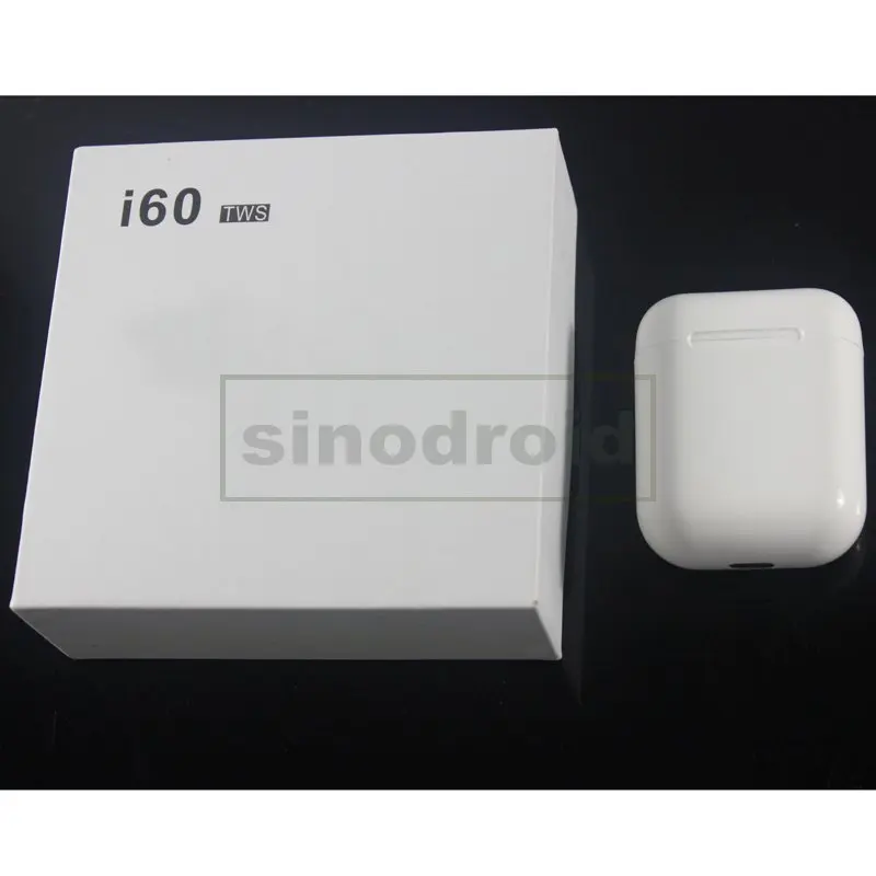I60 Bluetooth V5.0 TWS наушники с окошком супер бас стерео Спортивные Беспроводные наушники для смартфонов iPhone samsung Xiaomi