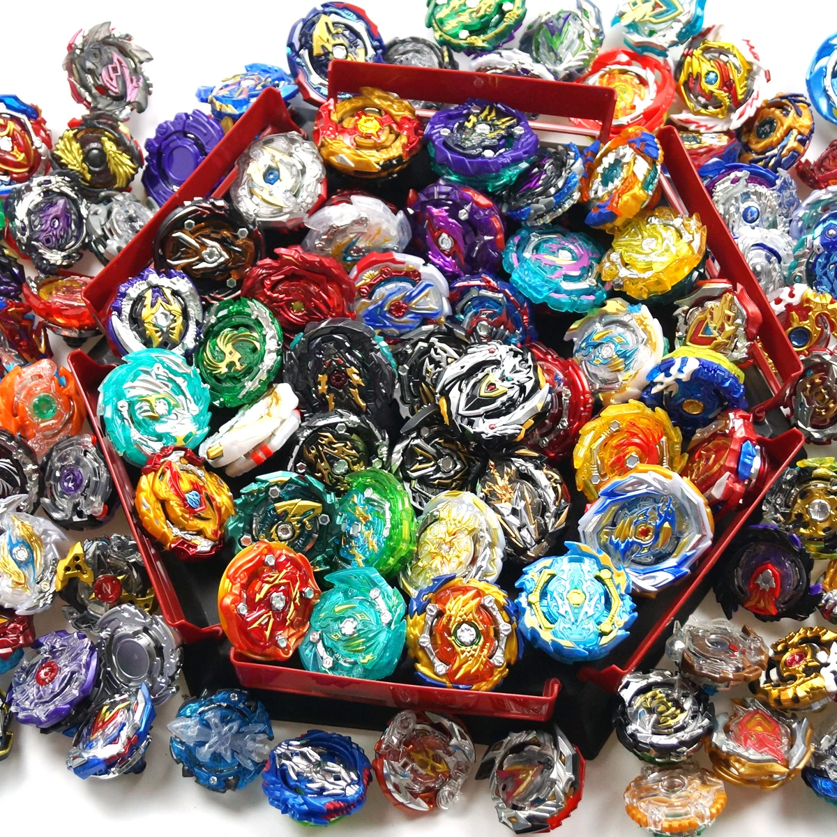 Волчок Beyblades Burst Turbo пластиковый набор Bey Blade 4D боевое металлическое сплавление