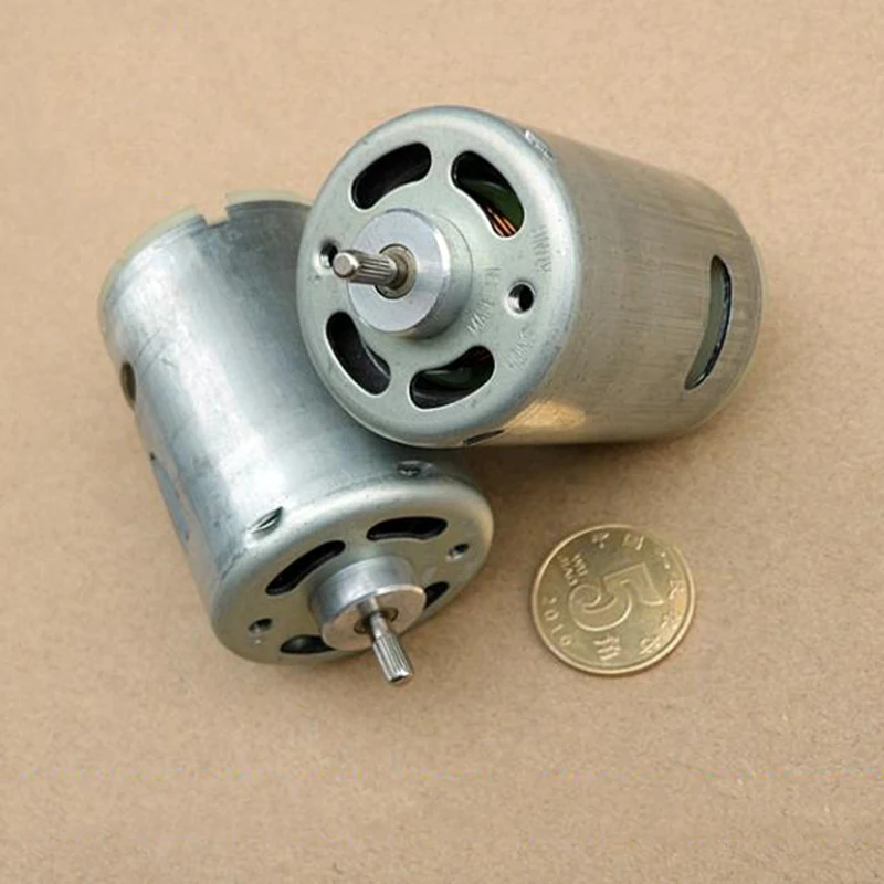 Mabuchi RS-540SH-8017 DC 5 V-7,4 V 6V 17500RPM Высокоскоростной микро двигатель с угольными щетками для электрических сушильных инструментов пылесос