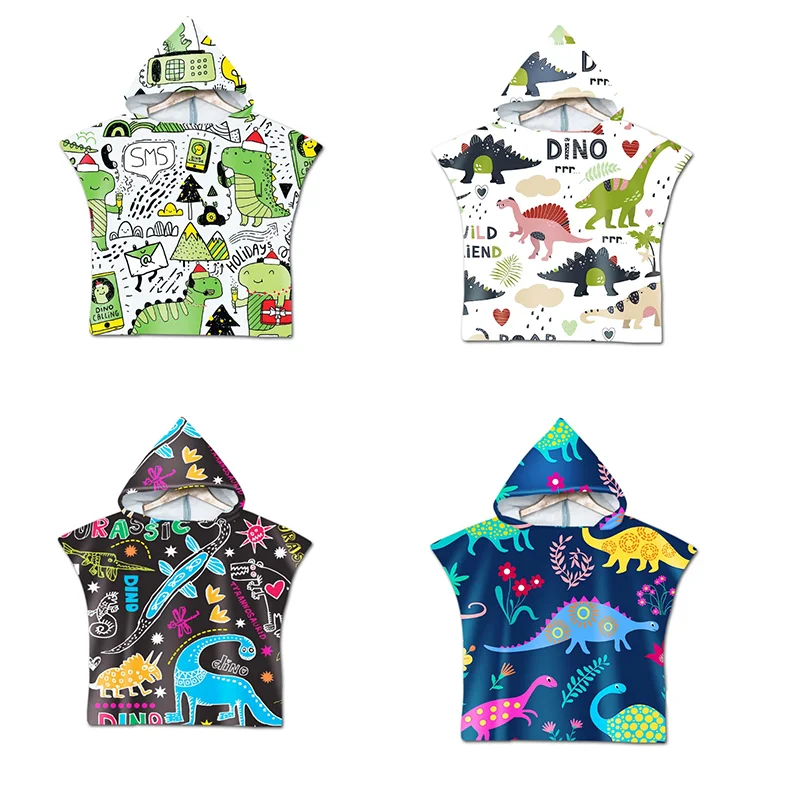 

Детское банное полотенце с капюшоном, в виде животных