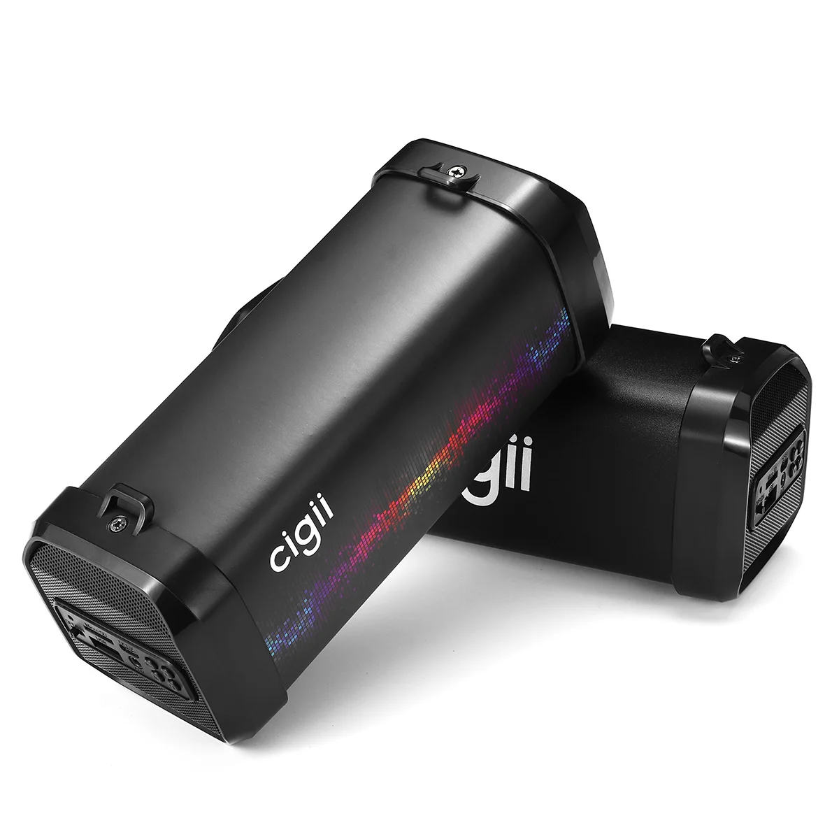 DC 5V Портативный беспроводной bluetooth динамик стерео бас сабвуфер динамик с fm-приемником/AUX/USB/TF разноцветные динамики на открытом воздухе