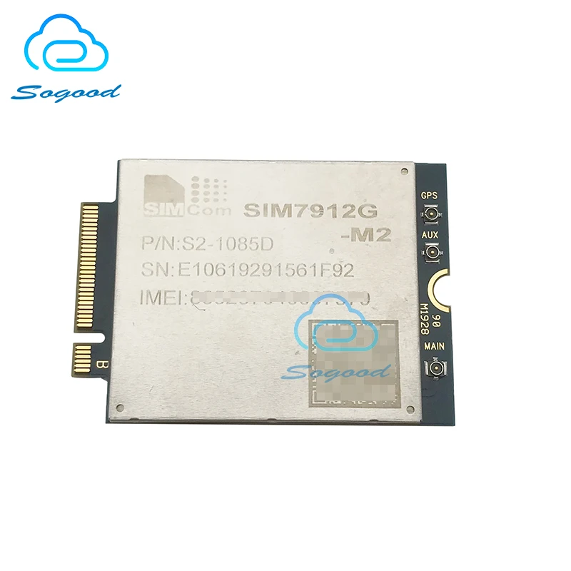 Новый оригинальный модуль SIMCOM SIM7912G SIM7912G-M2 CAT12 M.2 4G LTE 600 M совместимый с модулями
