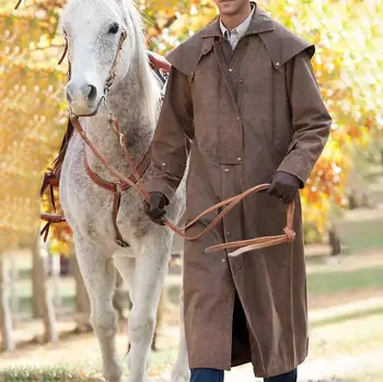 

PU leather lapel long trench coat cosplay disfraz halloween costumes disfraces fantasia Stage performance photo shoot