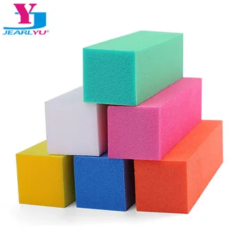 

5pcs/lot Colorful Buffing Sanding Nail Buffer Block Files Acrylic Sponge Files Pedicure Manicure Care Nail Art Tips Salon Tools