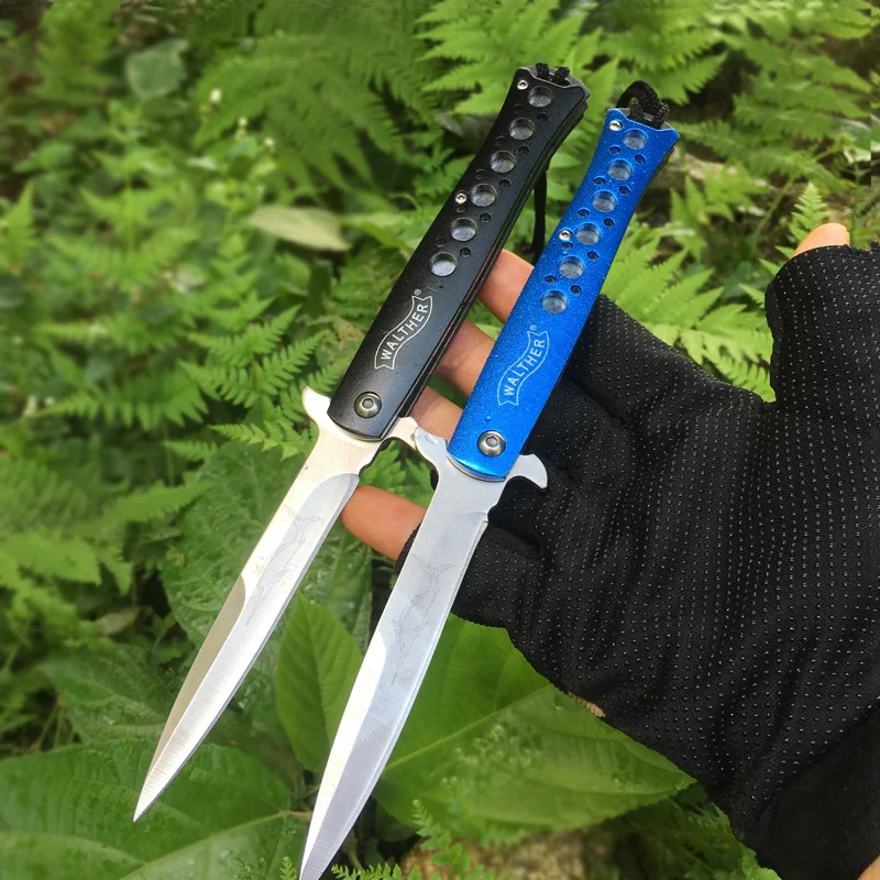 

Quick Camping 3Cr13 Tactical Survival Blade 3Cr13 Blade Open 58HRC High Quality steel knife