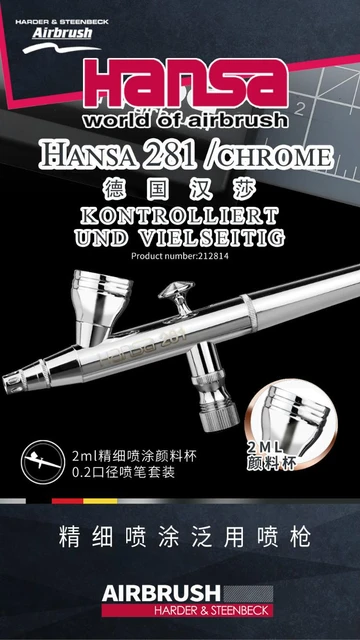 HARDER*STEENBECK ULTRA Ultra 2in1 AIRBRUSH 0.2mm+0.4mm NOZZLE 125533 -  AliExpress