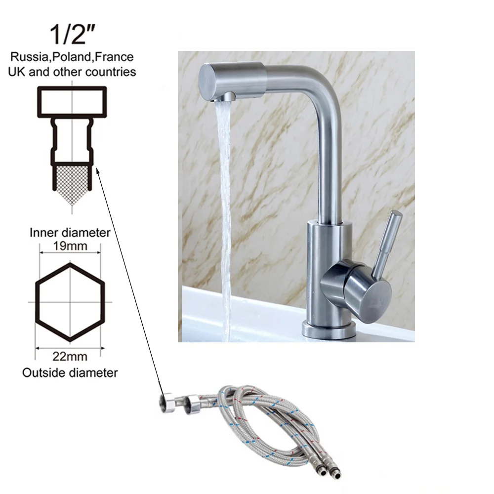 deep kitchen sinks Pull-out Kitchen Faucet, Kitchen Hot and Cold Water Faucet, Single-hole Handle Rotation, 2-function Mixing Faucet white kitchen sink Kitchen Fixtures