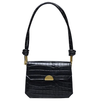 

Small Stone Pattern PU Leather Crossbody Bags for Women 2020 Designer Shoulder Simple Bag Female Travel Purses and Handbags