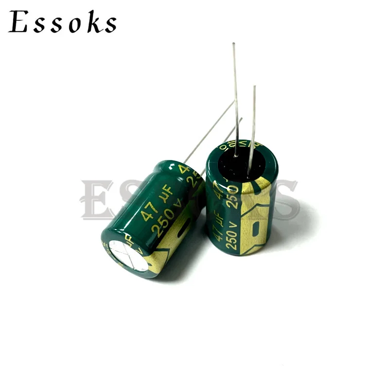 

5pcs Electrolytic Capacitor 250V47UF 250V 47UF 13X20 mm High Frequency Low ESR Aluminum Capacitors