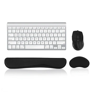 

Wrist Rest Pad Set Nonslip Ergonomic Shape Mouse Rest For Different Environments Prevented Wrist Pain Wrist Support