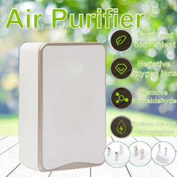 

Air Purifier For Home Negative Ion Generator Air Cleaner Remove Formaldehyde Smoke Dust Purification Home Room Deodori