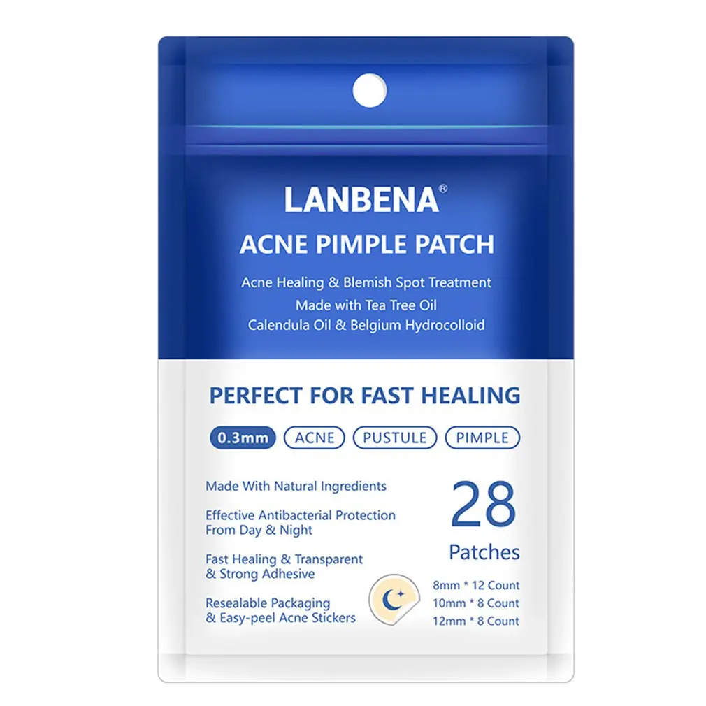 

Tea Tree Daily Acne Stickers Night Acne Stickers Fade Acne Printed Ultra-Thin 0.3Mm 25Pcs/28Pcs Beauty Products