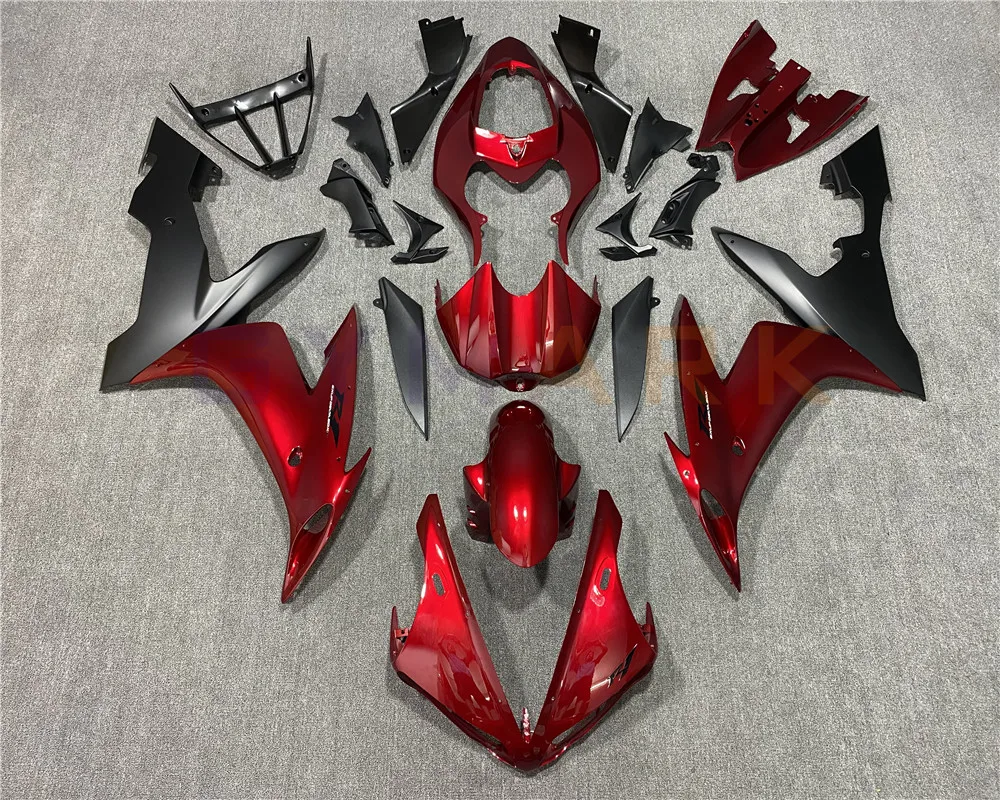 

Красный обтекатель для мотоцикла Yamaha YZF R1 YZFR1 2004 2005 2006 ABS, YZF1000 R1 04 05 06 красный и черный обтекатель